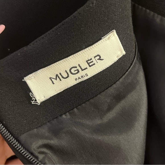 Mugler Eyelet Wool Skirt - Picture 5 of 7